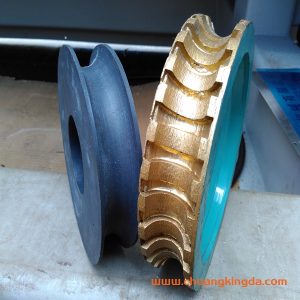 180 degree round edge grinding polishing wheels