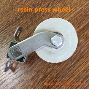 Press wheels for marble stone granite tile machine