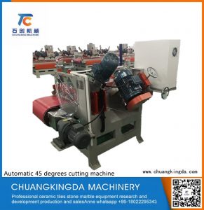 Automatic 45 degrees cutting machine